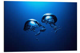 Magnettafel Unterwasser luftblasen