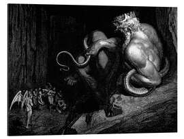 Magnettafel Dante Alighieri, Inferno, Platte 13 (Minos)