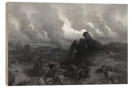 Hout print  The Enigma - Gustave Doré