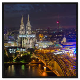 Gerahmter Kunstdruck Kölner Dom