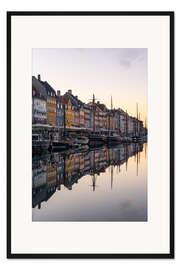 Gerahmter Kunstdruck KOPENHAGEN 02