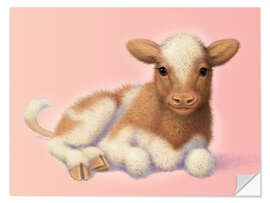 Wall sticker Little calf