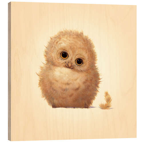 Print på træ Owlet