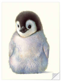 Selvklebende plakat Penguin chick