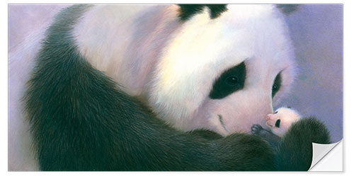 Wall sticker Panda & Newborn
