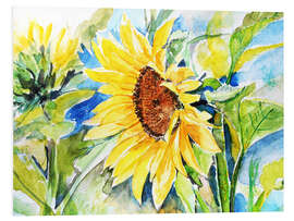 Foam board print Sunflower 5