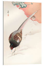 Gallery Print Ein Paar Fasane im Schnee