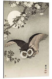 Quadro em alumínio Owl in flight - Ohara Koson