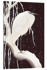 Gallery Print Reiher im Schnee