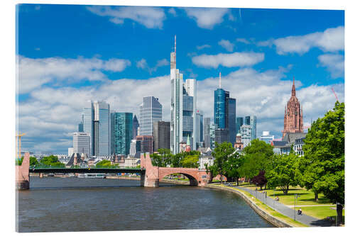 Acrylic print Frankfurt am Main