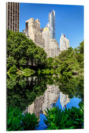 Gallery Print New York City - Central Park (the Pond)