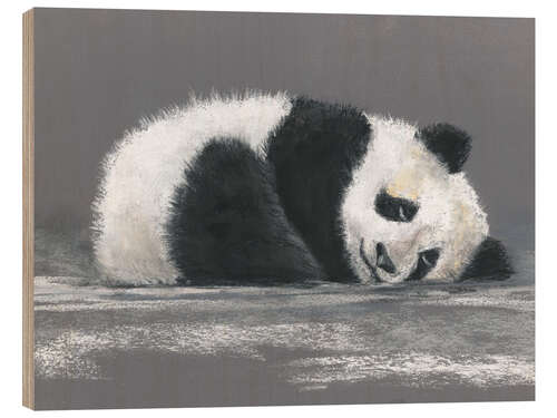 Holzbild Panda