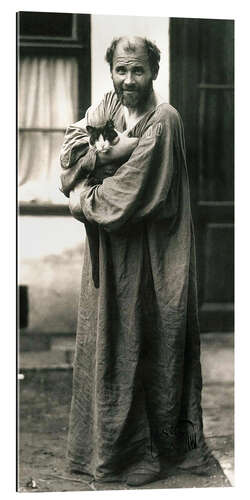 Galleriataulu Gustav Klimt and his Cat