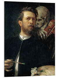 Gallery print Self-Portrait with Death Playing the Fiddle