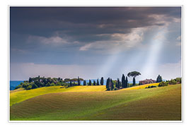 Wall print  Tuscany landscape - FineArt Panorama
