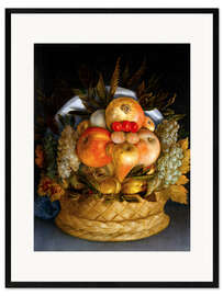 Plakat artystyczny premium w ramie The Fruit Basket