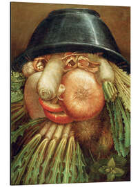 Magnettafel Der Gemüsegärtner oder Ein Scherz mit Gemüse