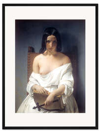 Gerahmter Kunstdruck Meditation