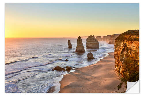 Selvklebende plakat 12 Apostles - Australia