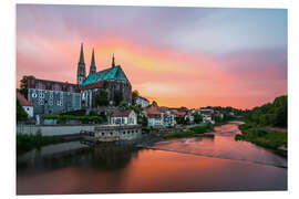 Foam board print St. Peter and Paul Cathedral Görlitz