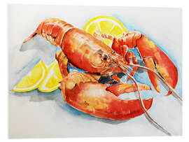 Foam board print Lobster