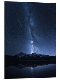 Gallery print Galaxies Reflection