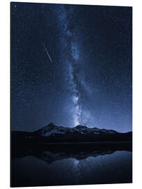 Magnettafel Gespiegelte Galaxien