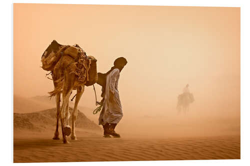 Foam board print Sand Storm