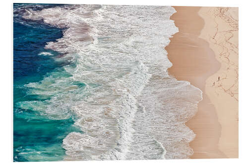 Quadro em PVC Where the Ocean Ends...