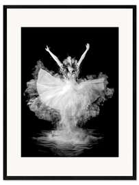 Impression artistique encadrée Danse - Explosion