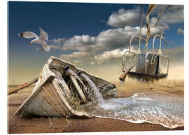Akryylilasitaulu Aground - Radoslav Penchev