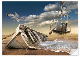 Vinilo para la pared Aground - Radoslav Penchev