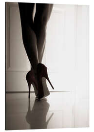 Magnettafel Rote Violine