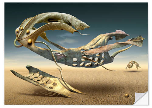 Vinilo para la pared Surrealistic music