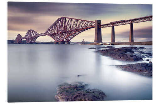 Acrylic print Forth Rail Bridge