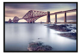 Gerahmter Kunstdruck Forth Rail Bridge