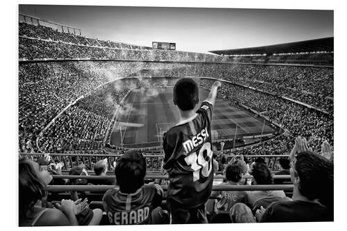 Tableau en PVC Temple du football