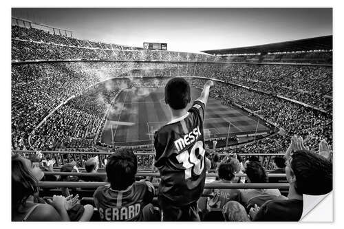 Vinilo para la pared Templo del fútbol