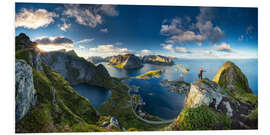 Quadro em PVC View of Reine, Lofoten