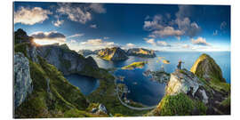 Gallery print View of Reine, Lofoten