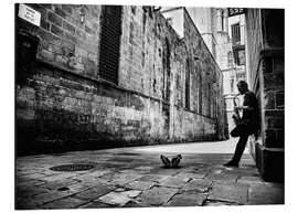 Magnettafel Ruhige Straße