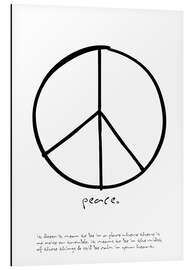 Magnettafel peace