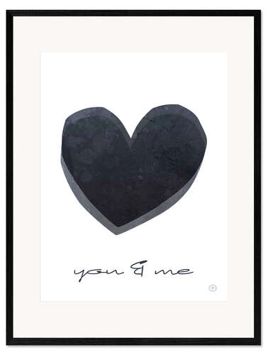 Framed art print You & me