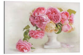 Aluminiumsbilde pink roses