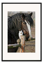 Gerahmter Kunstdruck Freunde