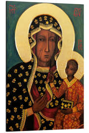 Magnettafel Schwarze Madonna von Tschenstochau