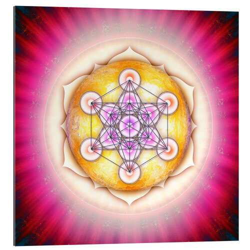 Galleritryk Metatron's Cube - Sun