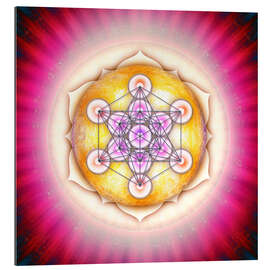 Galleritryk Metatron&#039;s Cube - Sun