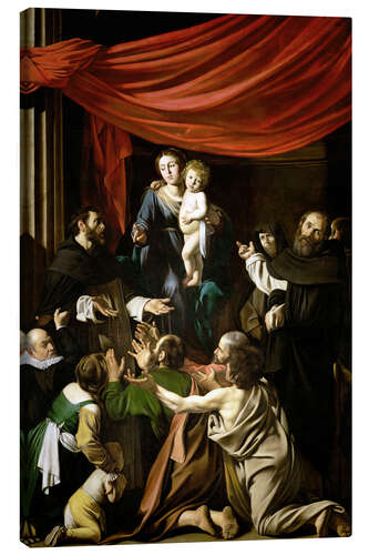 Canvas print Madonna of the Rosary