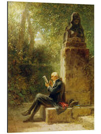 Magnettafel Der Philosoph (Der Leser im Park)